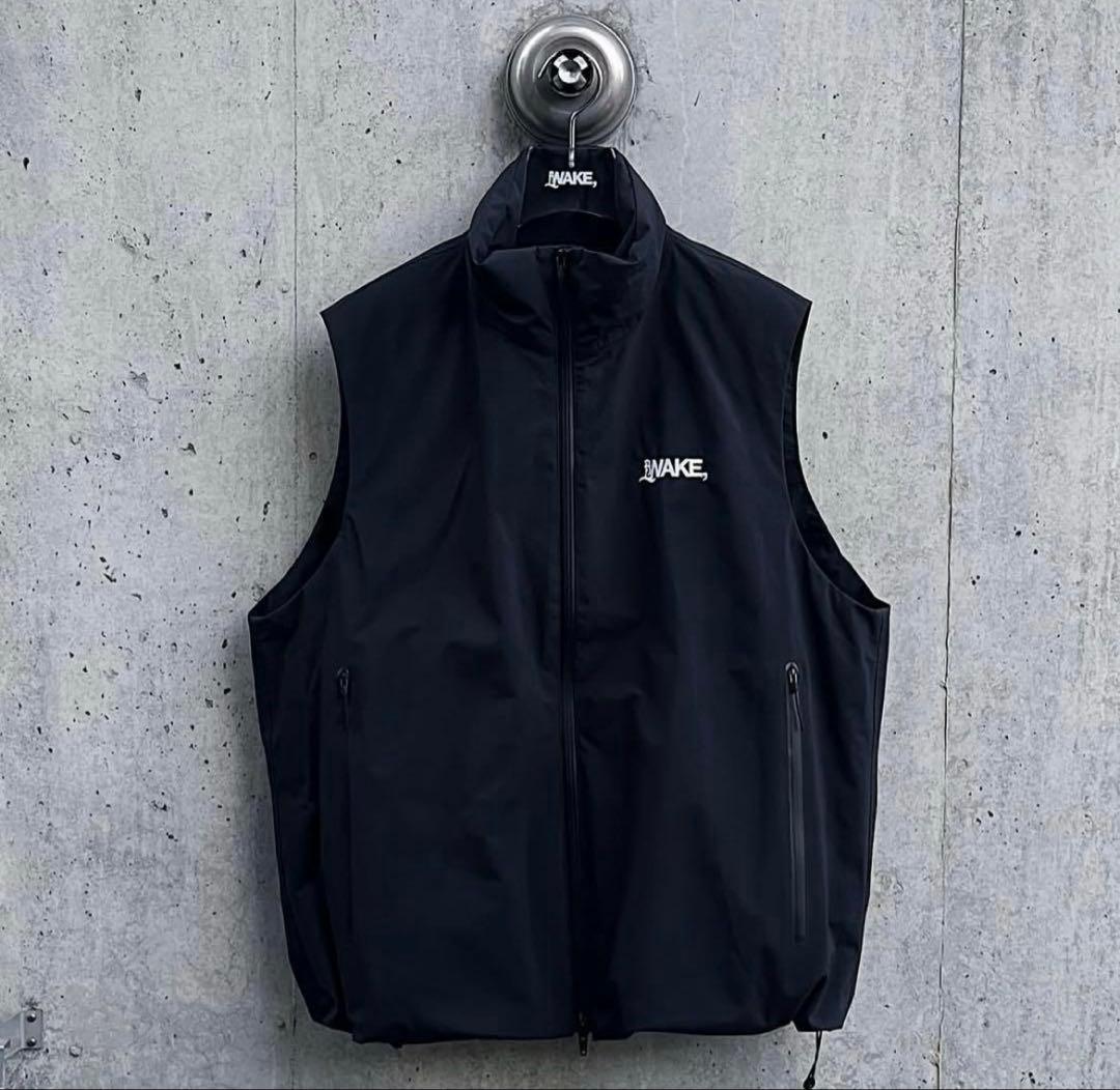 WAKE sapporo ナイロンベスト　ブラック　M 0F7876BA-36F6-4EE1-ACE3-