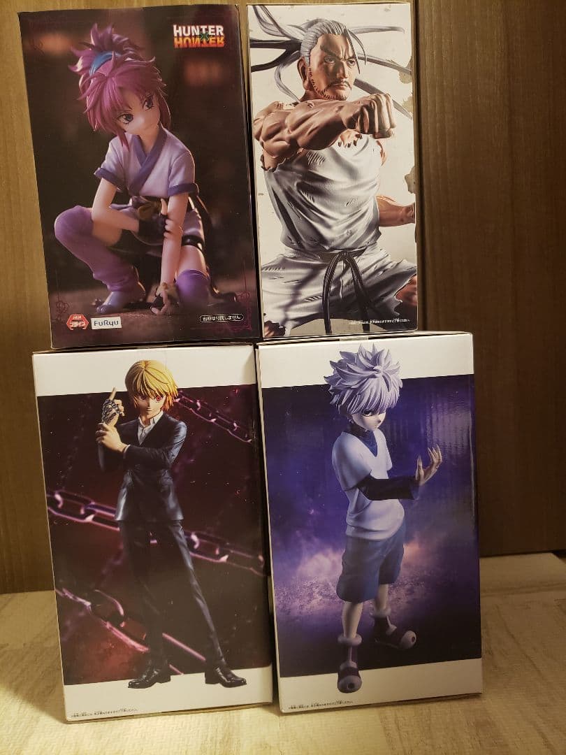 HUNTER HUNTER キルア クラピカ ネテロ マチ フィギュア ※未開封