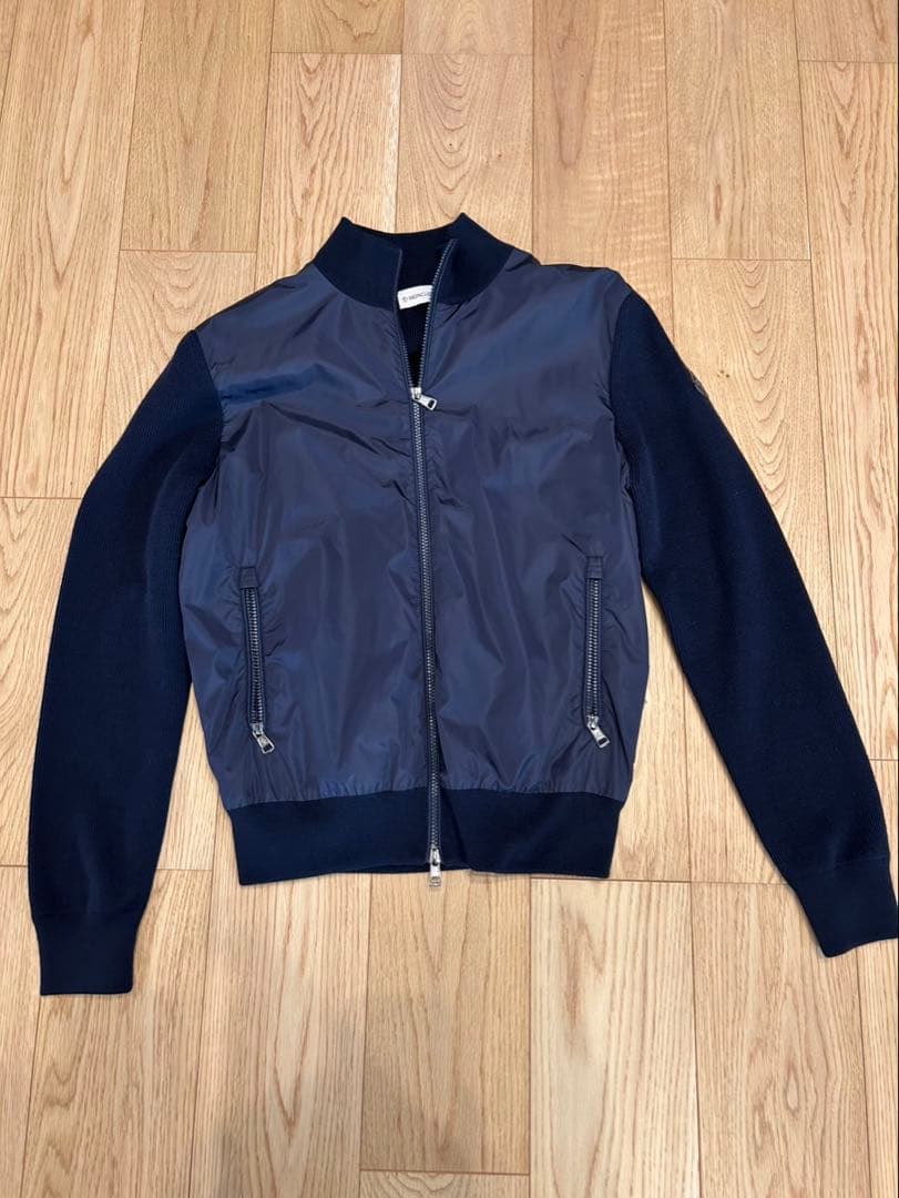 MONCLER ナイロンニットジャケット