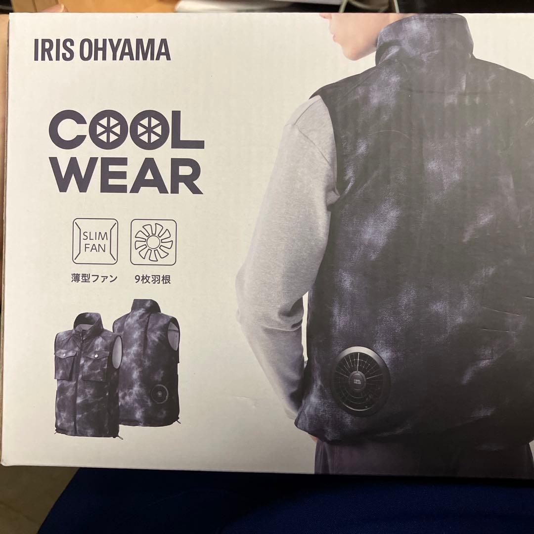 IRIS OHYAMA クールウェアベスト L ブラック
