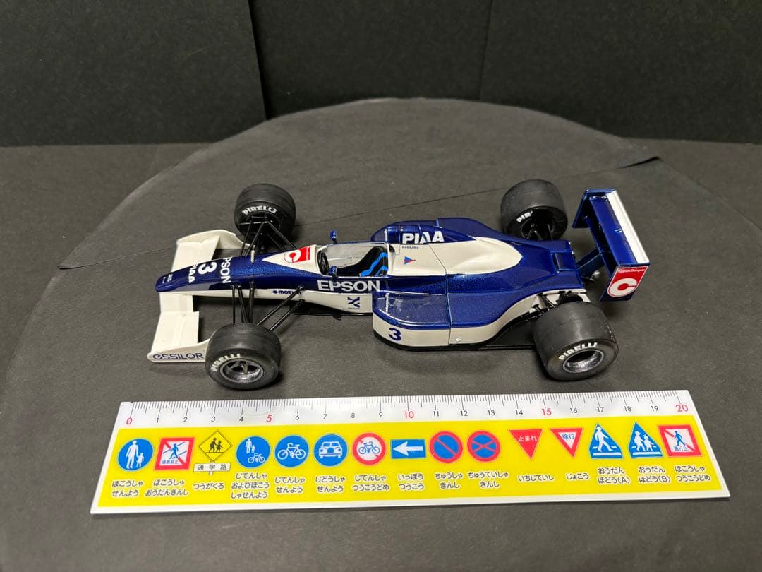 素人製作 】 モデラーズ ティレル019 1/24プラモデル完成品 - メルカリ