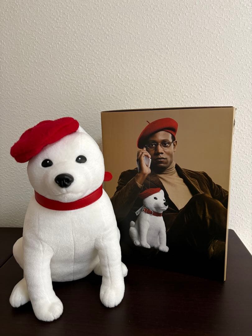 ソフトバンク しゃべるお父さん犬 BIGストラップ ぬいぐるみ - メルカリ