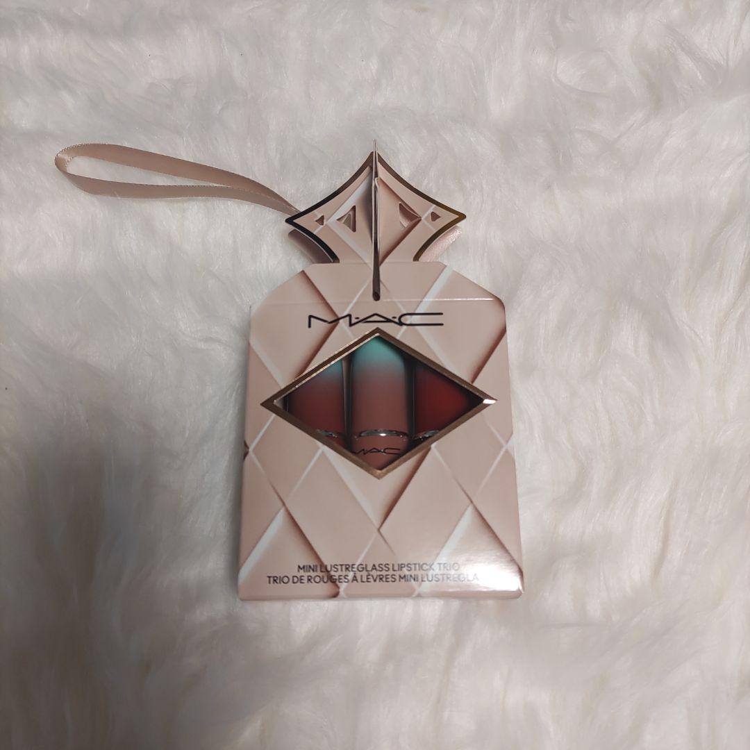 ★オンライン完売★MAC ミニリップスティックトリオ　クリスマスコフレ