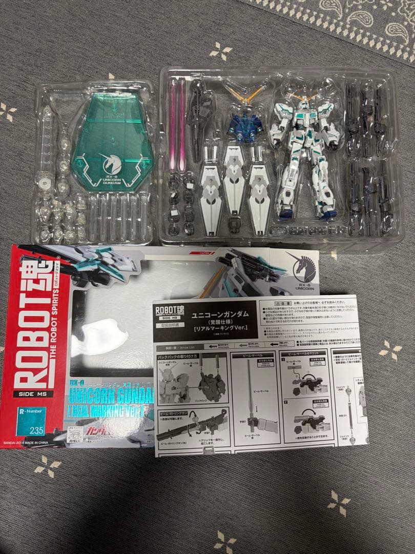 robot魂 ユニコーンガンダム　リアルマーキングver