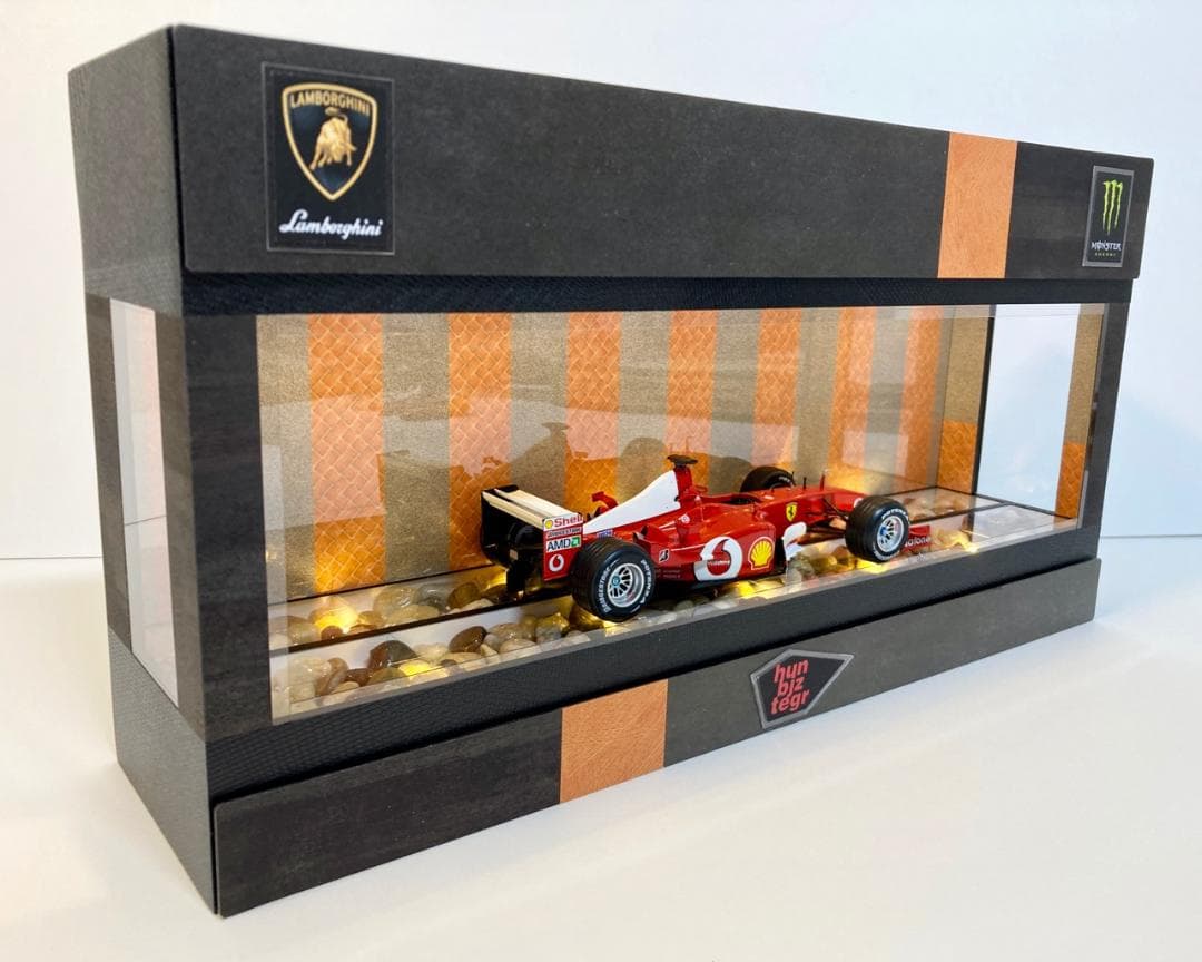 花崗岩、テラコッタ＆ストーン・ディスプレーBOX / スタイリッシュジオラマ