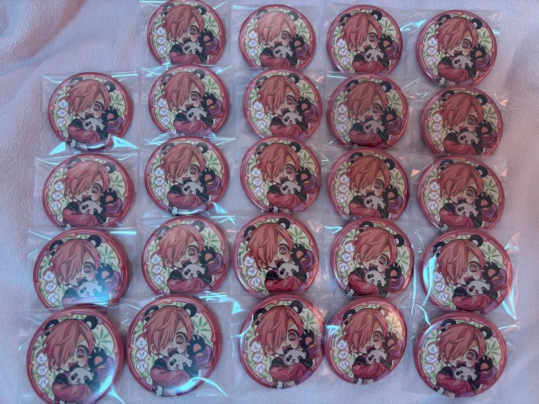 地縛少年花子くん ミツバ 楽天コレクション パンダ 缶バッジ 24点セット