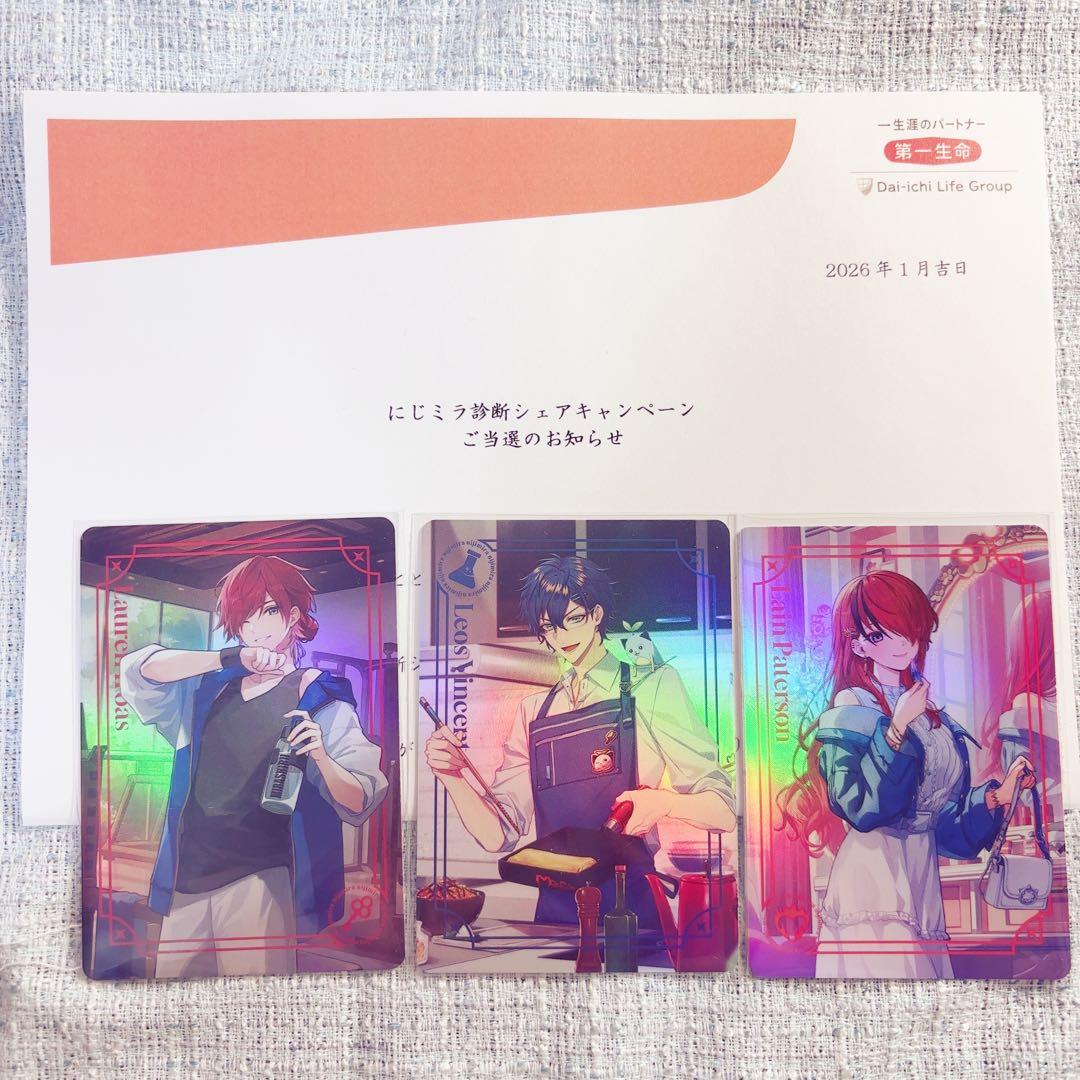 にじさんじ ミラシル キャンペーン エデン組