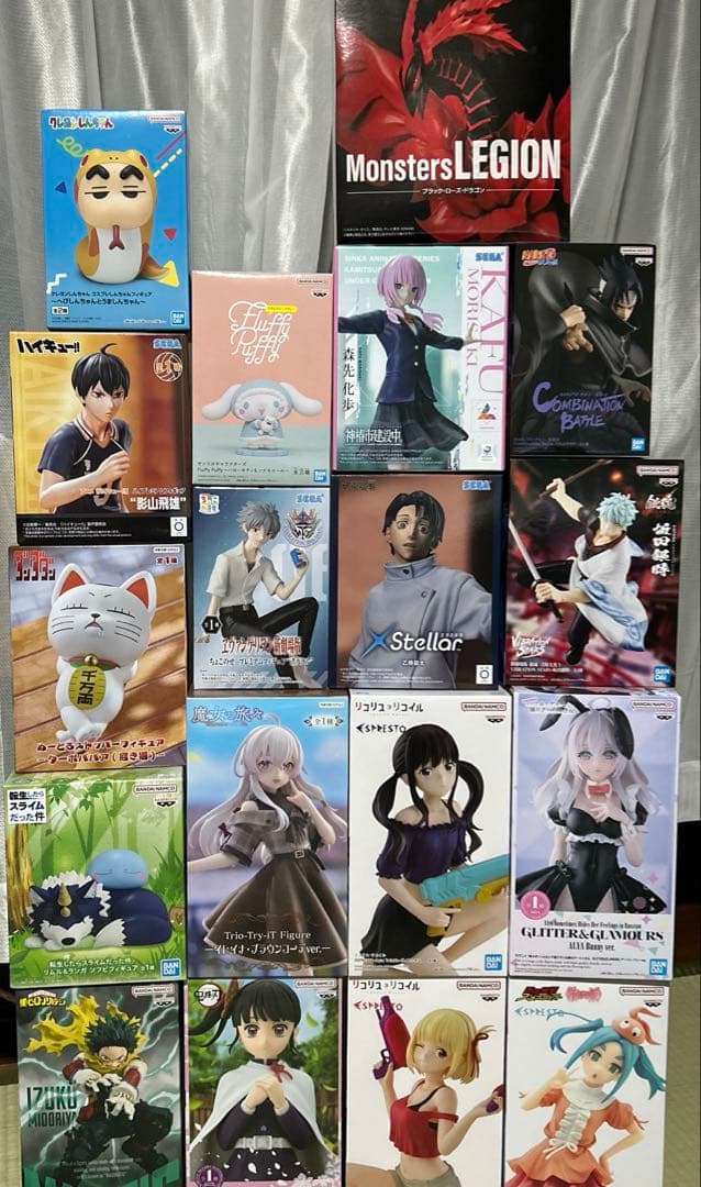 まとめ売り　フュギュア18種