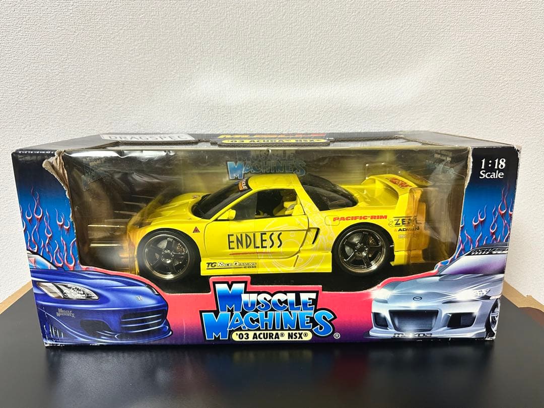 マッスルマシーンズ 1/18 アキュラ NSX