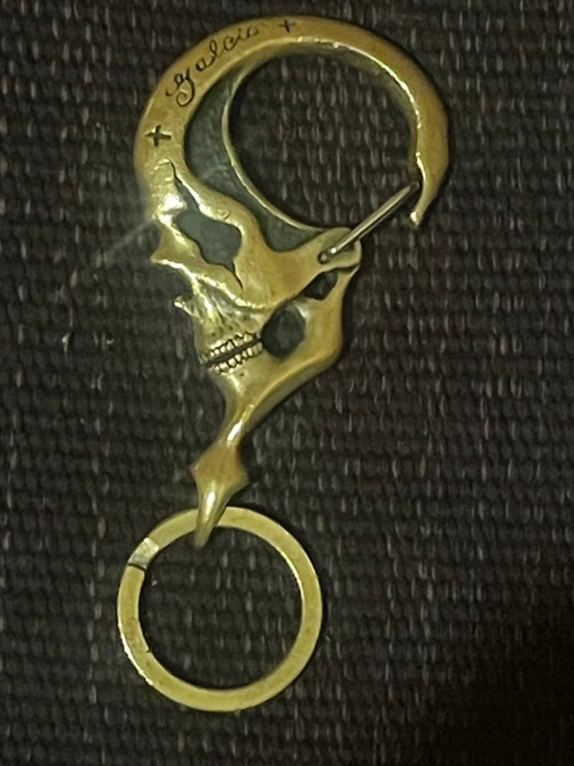 galcia ガルシア　スカルデザイン キーホルダー、キーリング、キーフック