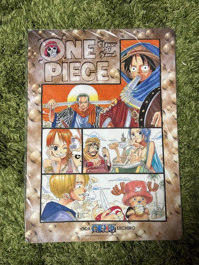 未開封品】ONE PIECワンピース ジャンプフェスタ2002 下敷き - メルカリ