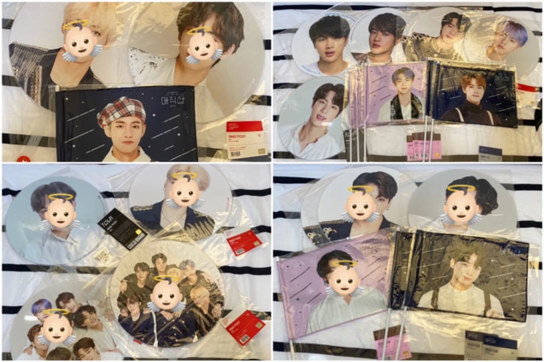 BTS うちわ フラッグ BTSジョングク 全員 うちわ フラッグ - メルカリ