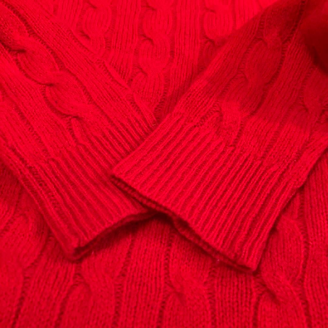 chiko様ラルフローレン ウール カシミヤ ケーブルニット クルーネック