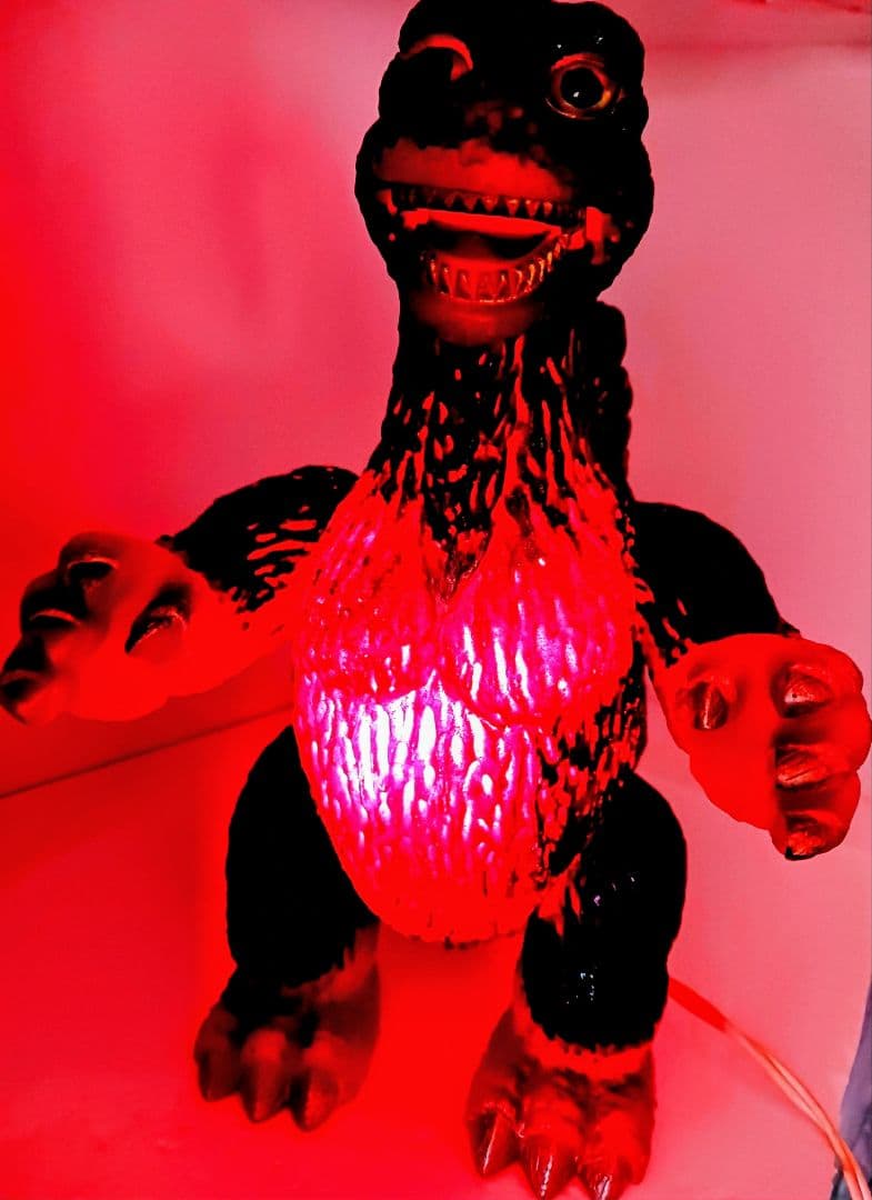 希少 ポピー グレートザウルスシリーズ ゴジラ ルームランプ - メルカリ