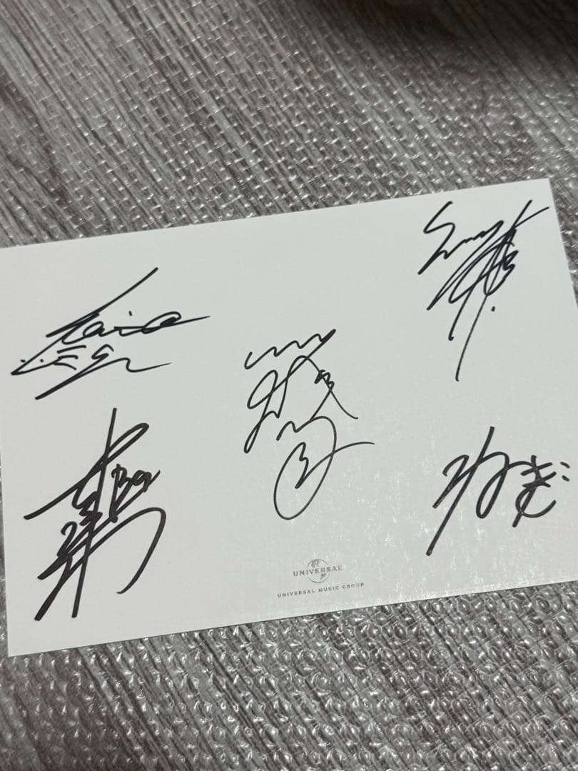 Novelbright サイン 2026年最新】ノーベルブライト サインの人気アイテム - メルカリ