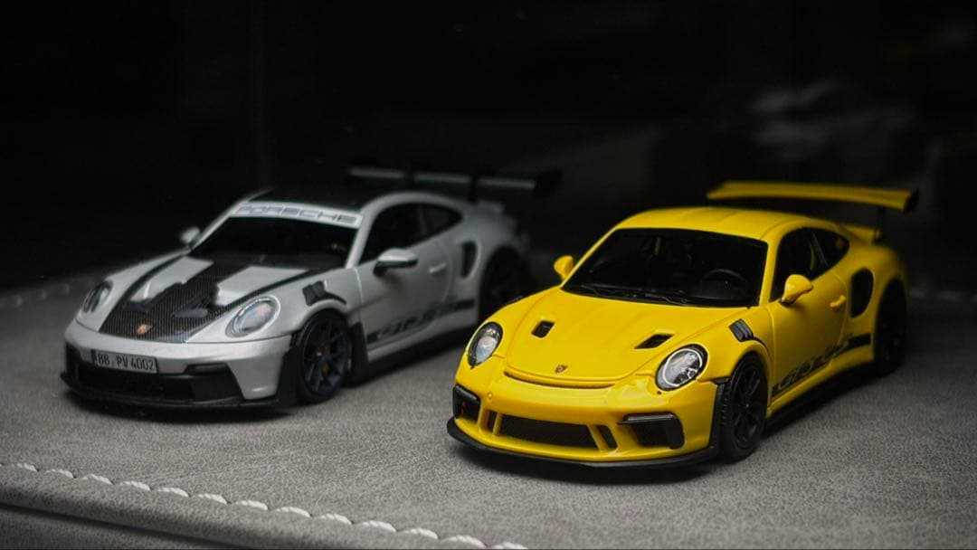 Fuelme 1/64 911 GT3RS イエロー Tarmac Works 1/64 Porsche 911 (992) GT3 RS Signal Yellow