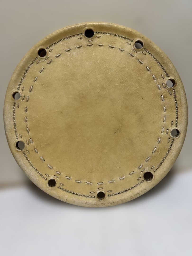 新品未使用 締め太鼓 2丁掛け 皮（打面） 張替え用 本皮