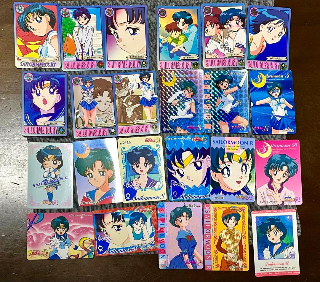 セーラームーン カード 水野亜美 セーラーマーキュリー 25枚 シリーズ