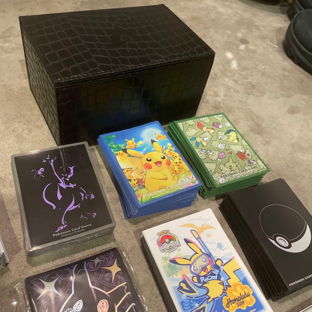 ポケカサプライ デッキシールド ダメカン デッキケース ラバープレイ