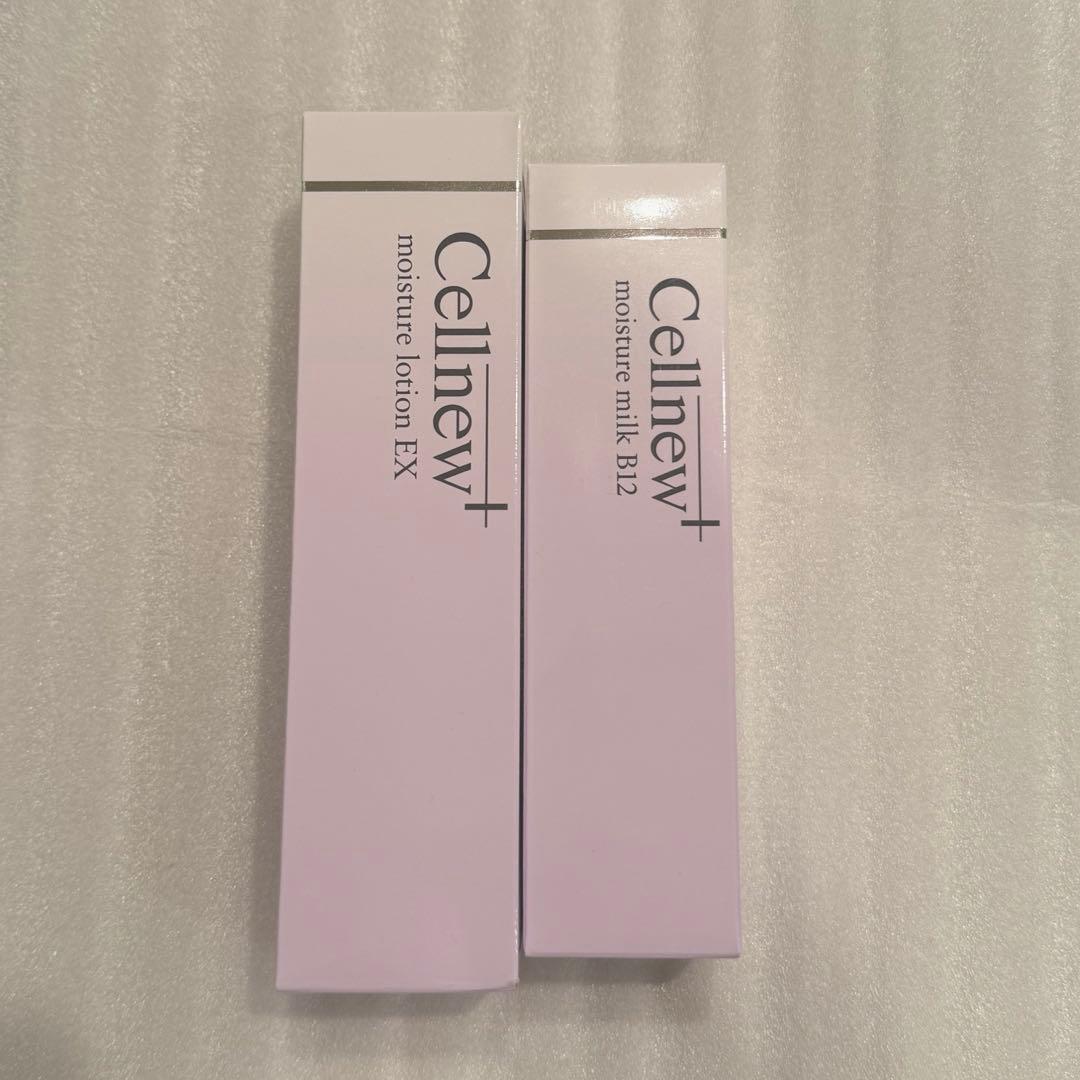 セルニュー+モイスチュアローション、ミルク