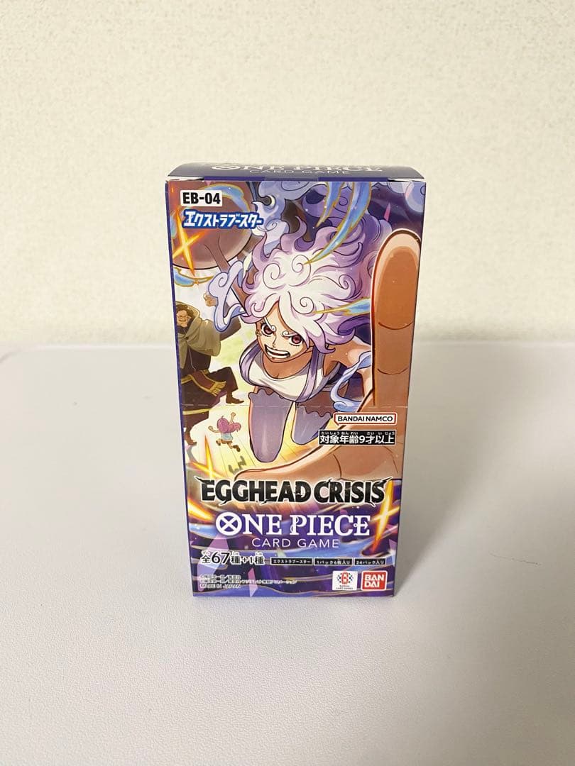 【未開封・テープ付き】EGGHEAD CRISIS ONE PIECE ONE PIECE EGGHEAD CRISIS BOX 未開封 テープ付き - メルカリ