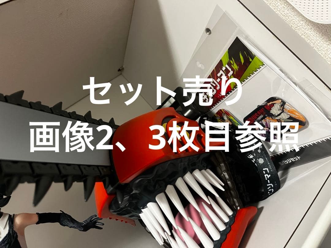 シ*ン様 チェンソーマン レゼ編 ポップコーンバケット 缶バッジ パンフレットセ