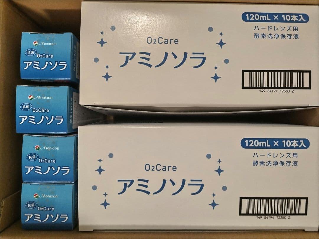 メニコン　アミノソラ　120ml×24本