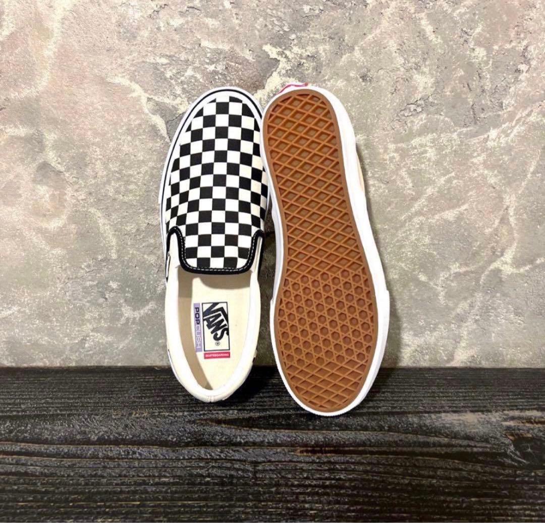 US企画 26.5cm 新品 VANS スリッポン 海外正規品 男女兼用