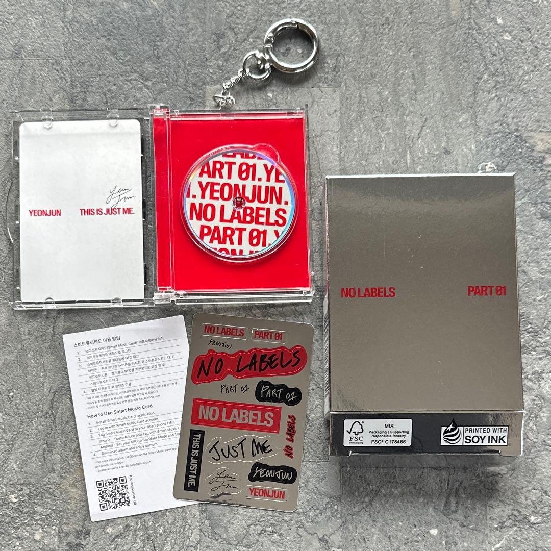 公式 TXT ヨンジュン NO LABELS フォトカード 封入 トレカ - メルカリ