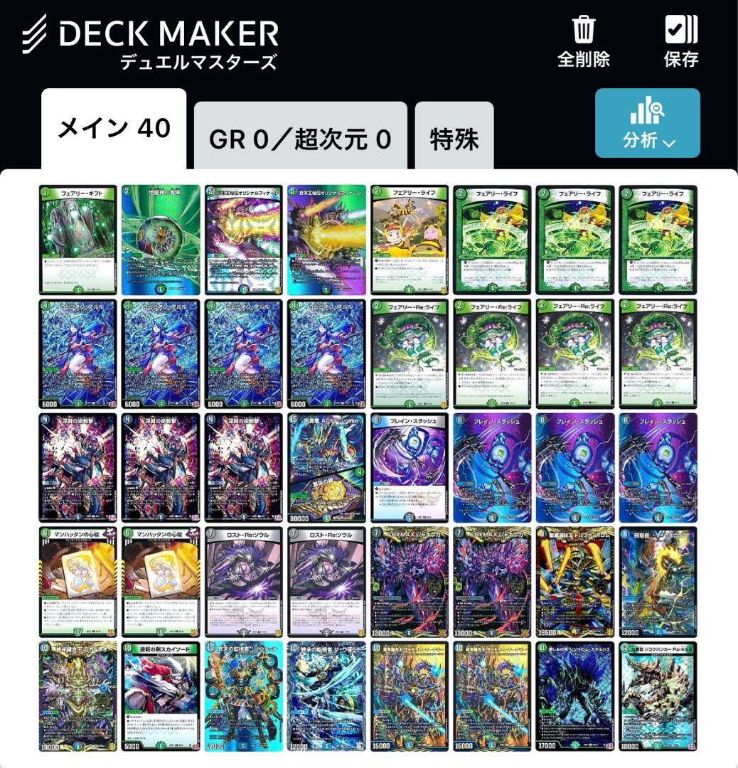 デュエマ アナカラーマルル パーツ40枚のまとめ売り