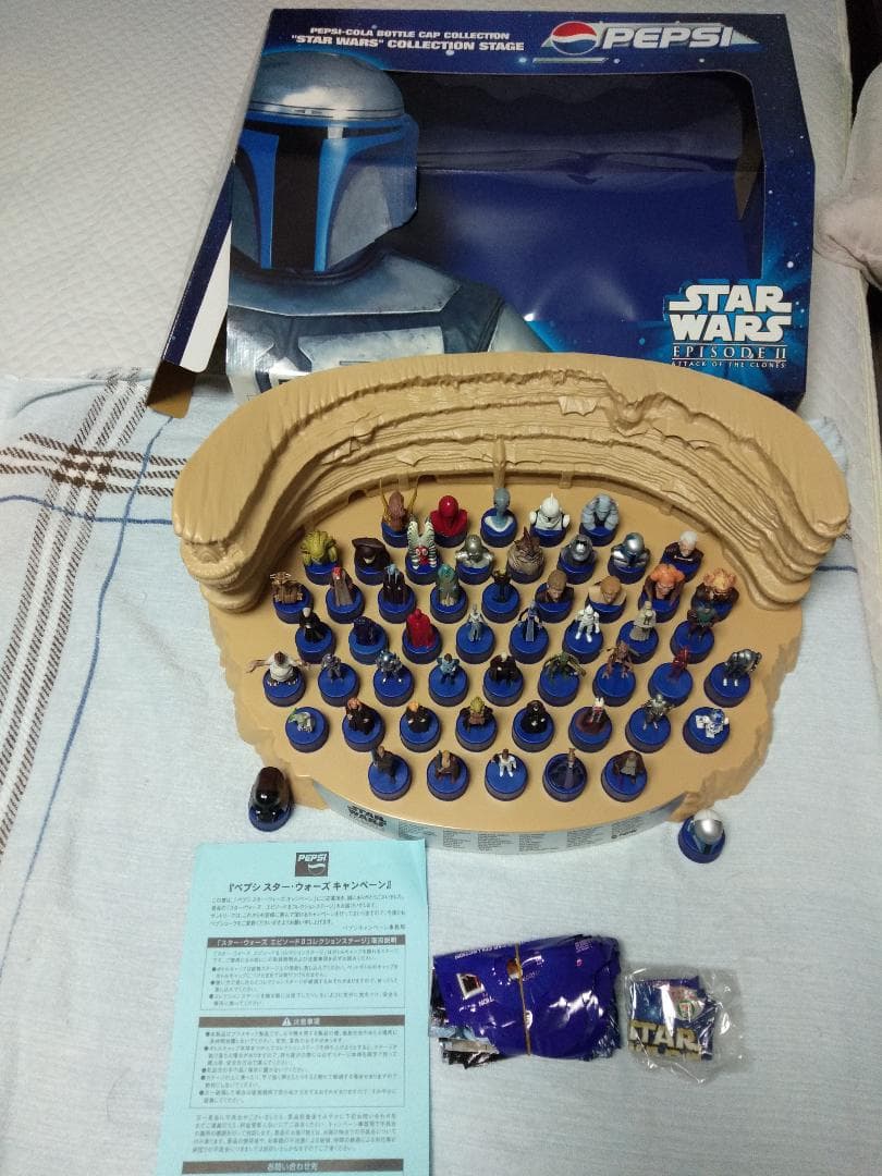 ペプシ×スターウォーズ EP2 ボトルキャップ コレクションステージ 54個