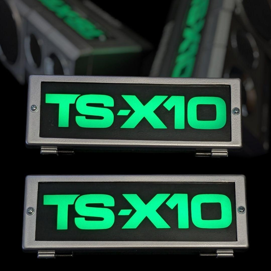 TS-X 10 旧車イルミネーション　LEDサイン　街道レーサー　置き型　2個