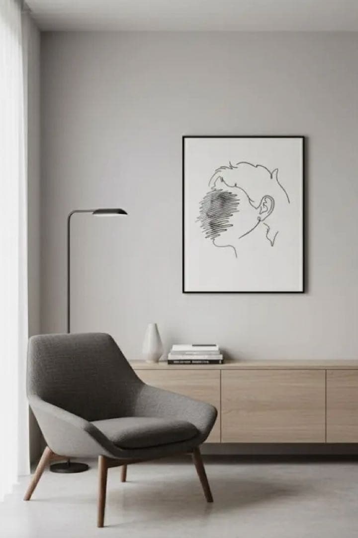 aicon works シルクスクリーン 額装済 版画 XG アート