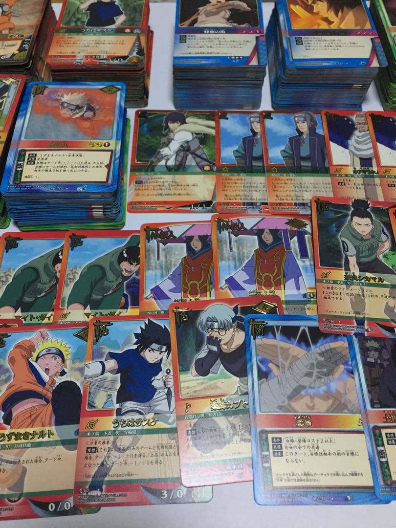 NARUTOナルトカードゲーム 大量まとめ売りa - メルカリ