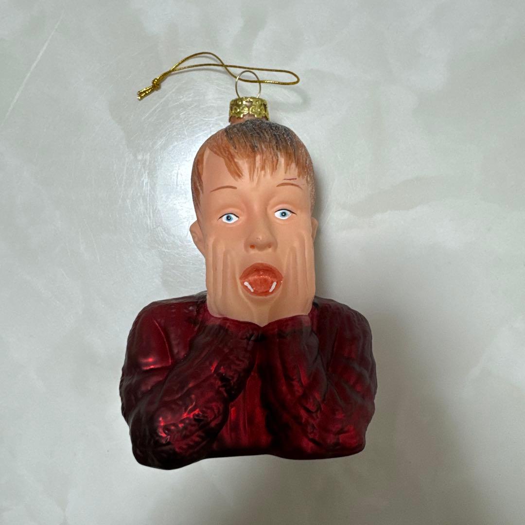 クリスマスオーナメント　ガラス　ホームアローン