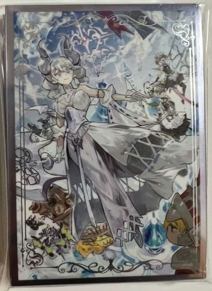 遊戯王 白銀姫 白銀の城のラビュリンス カード スリーブ - メルカリ