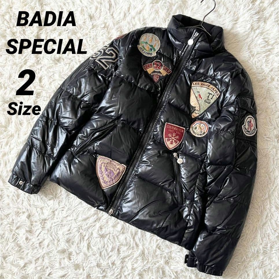 希少モデル☆モンクレール BADIA SPECIAL ワッペン ダウンジャケット