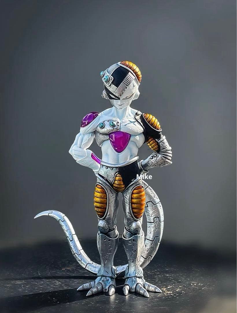 ドラゴンボールガレージキット ガレキ メカフリーザ スタチュー