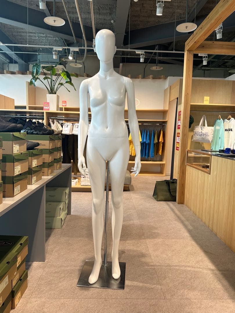 女性用ホワイトマネキン　PWAA552EA