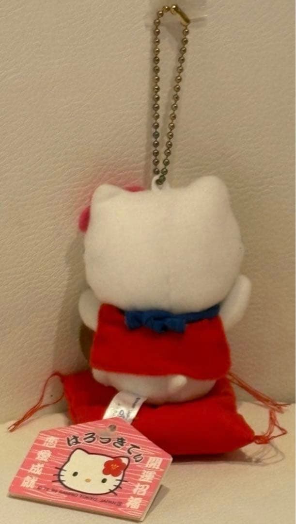 ハローキティ 特大 招き猫 ぬいぐるみ 希少 ハローキティ 招き猫