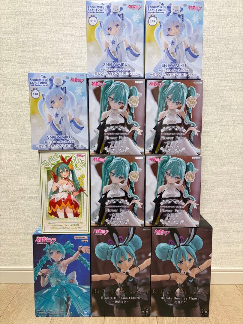 初音ミク プライズフィギュア 11体セット