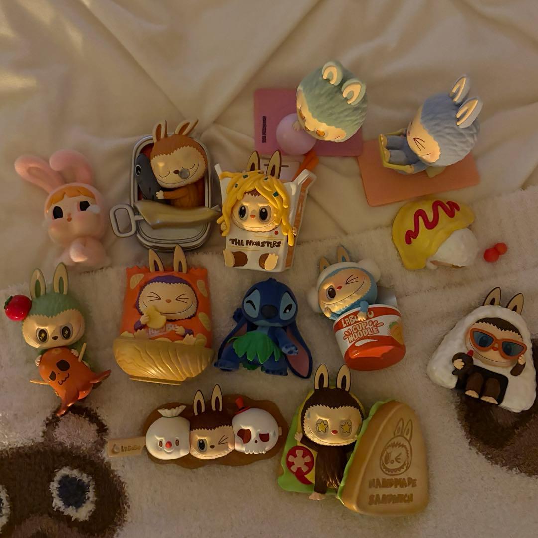 ポップマートセット　ラブブ　プッキー　スティッチ13点
