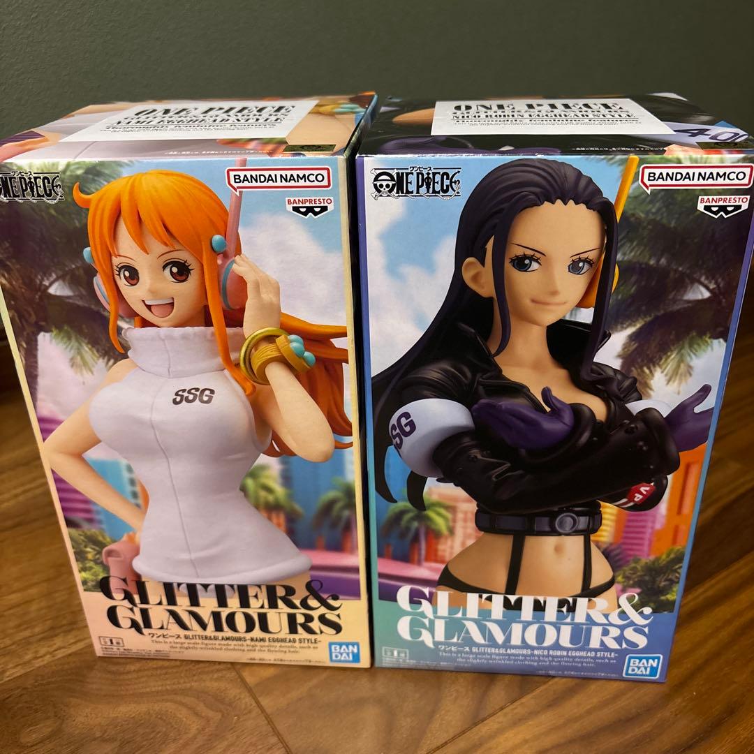 ワンピース ナミ & ロビン フィギュアセット - メルカリ