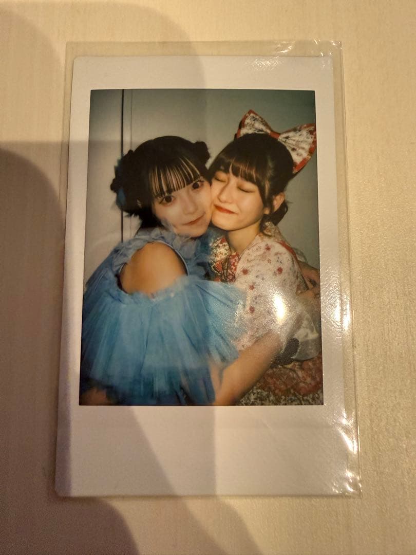 FRUITS ZIPPER 月足天音　CANDY TUNE 福山梨乃　ペアチェキ