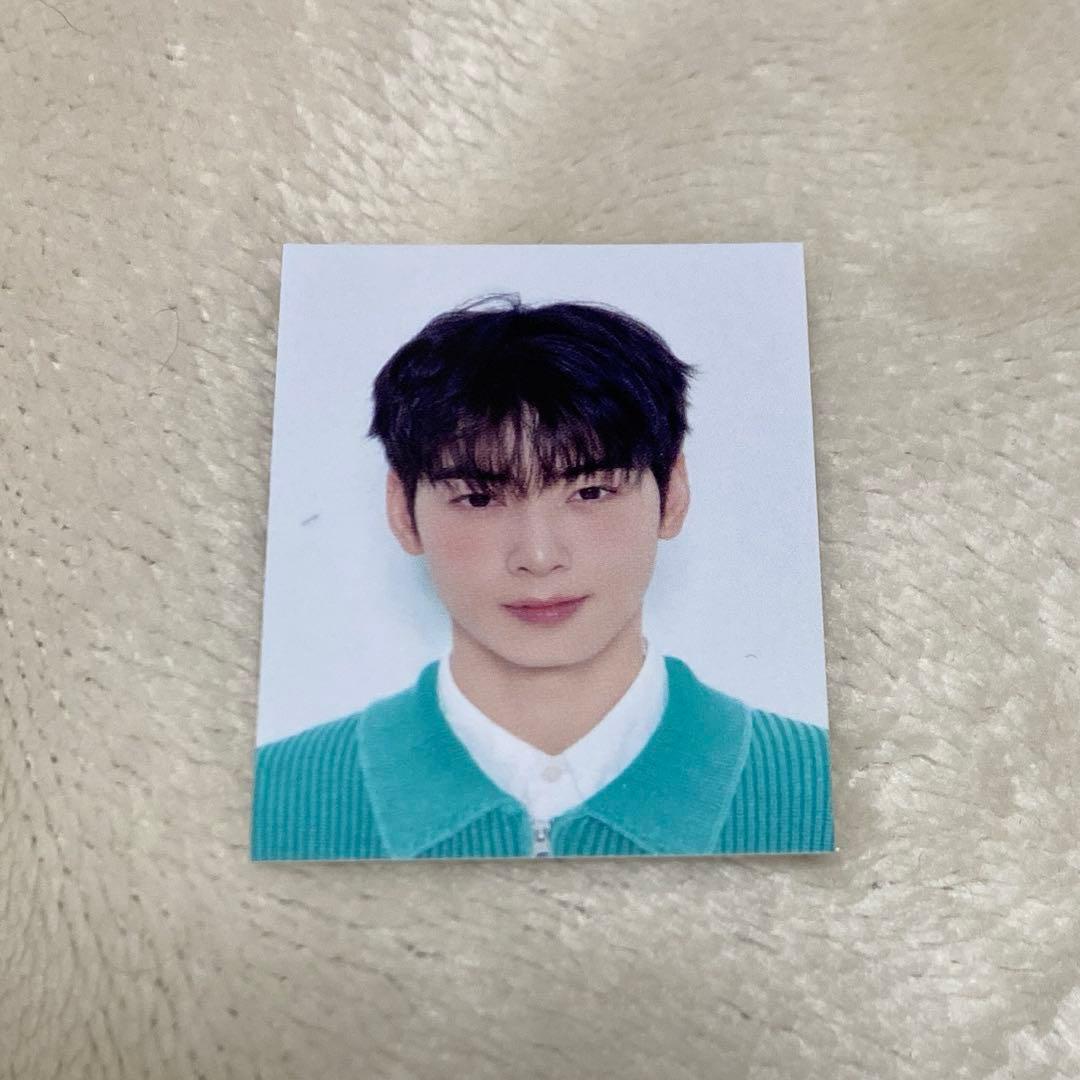 ASTRO トレカ 証明写真 チャウヌ シーグリ アップルミュージック購入