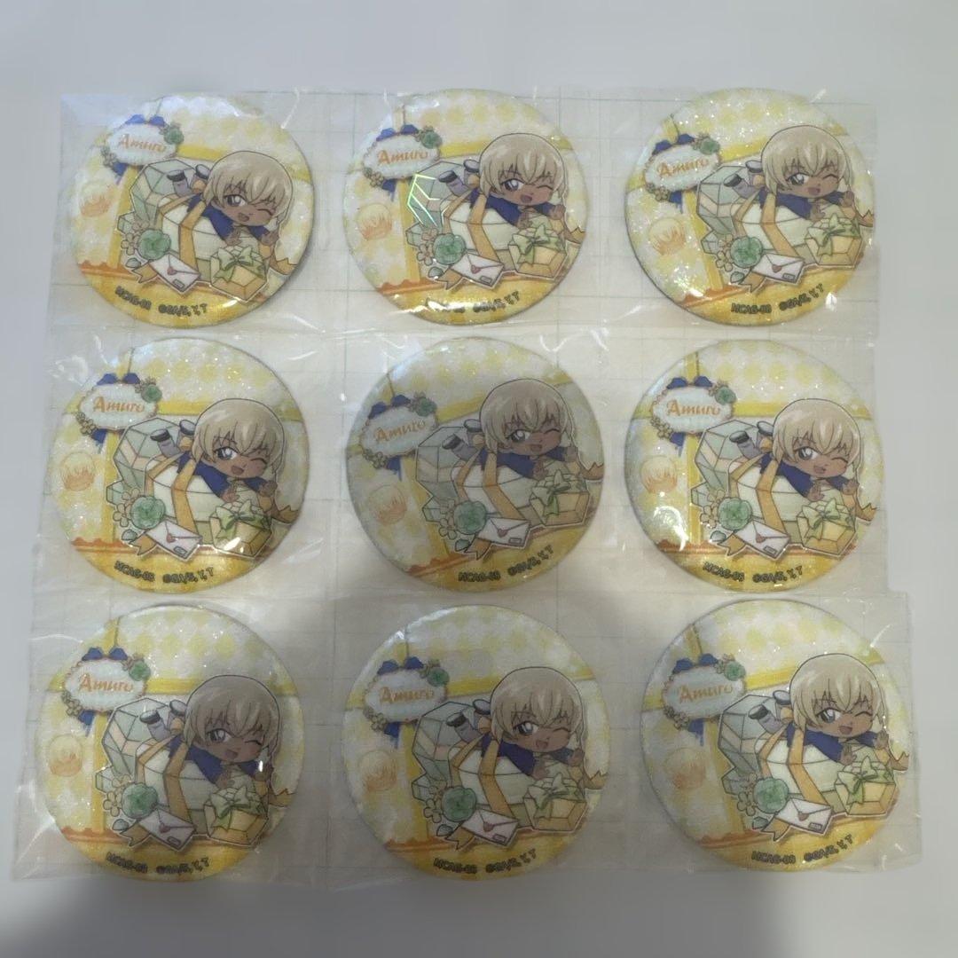 名探偵コナン 安室透 缶バッジ 9点セット - メルカリ