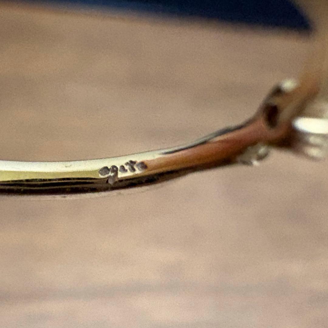 agete アガット ダイヤモンド 7号 ミルウチ K10 ゴールド リング