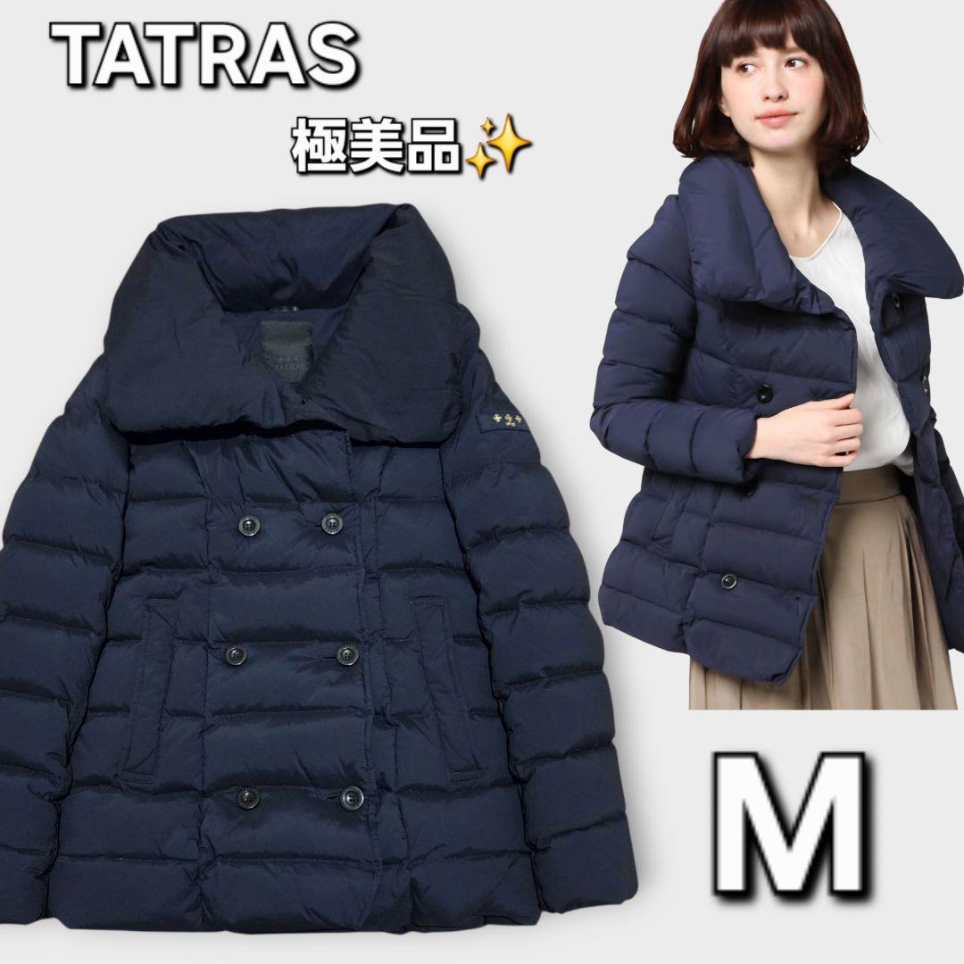 【極美品✨】タトラス LORENZANA ボリューム襟 ショート丈ダウン　 02 極美品✨】タトラス LORENZANA ボリューム襟 ショート丈ダウン 02