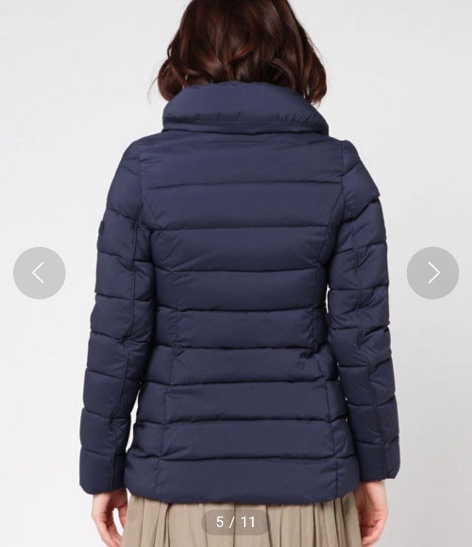 極美品✨】タトラス LORENZANA ボリューム襟 ショート丈ダウン 02