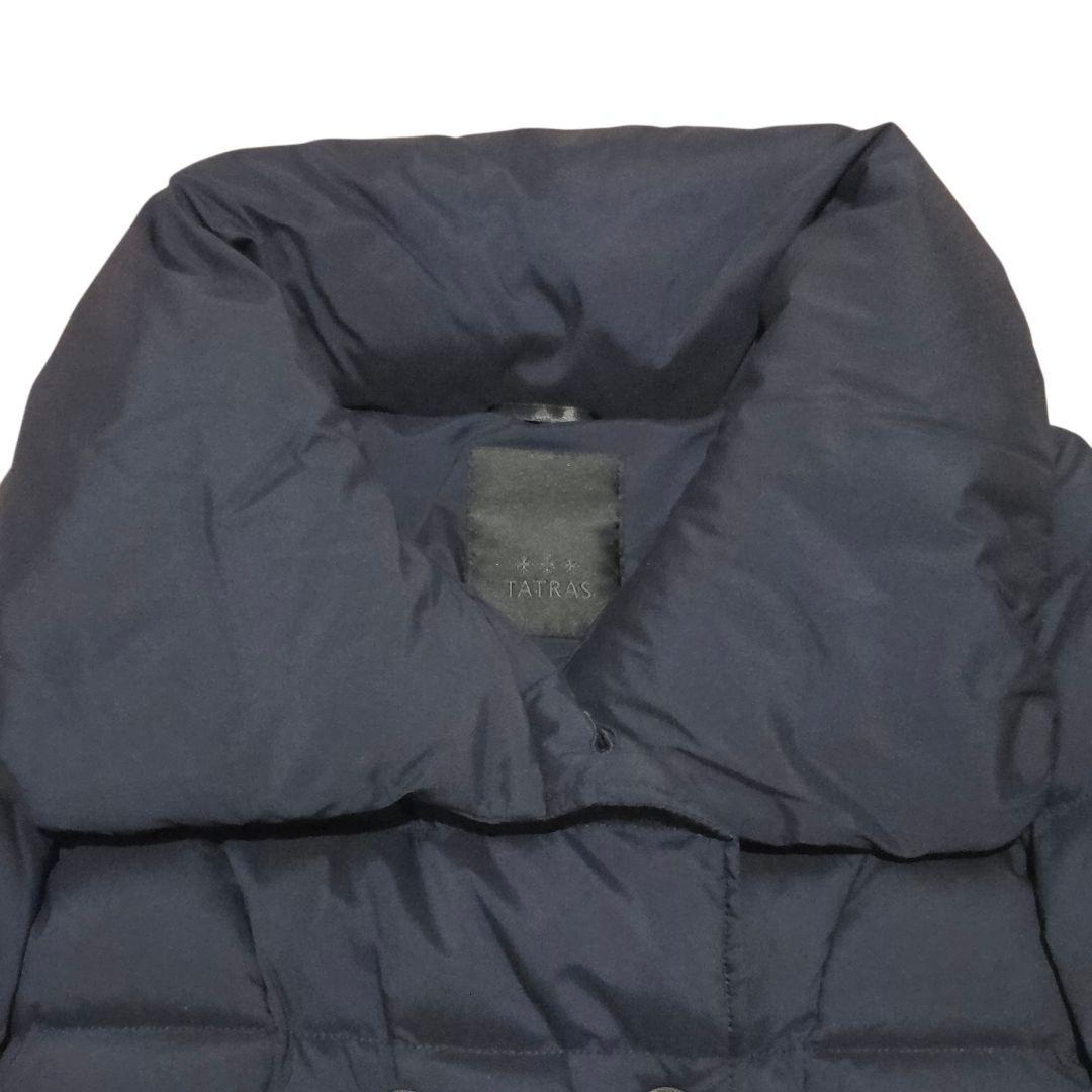 極美品✨】タトラス LORENZANA ボリューム襟 ショート丈ダウン 02